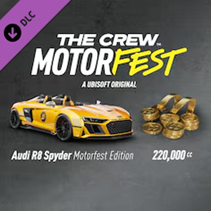The Crew Motorfest Audi R8 Spyder Welcome Pack PS4