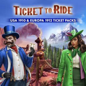 Ticket to Ride USA 1910 & Europa 1912 Ticket Packs PS4