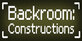 Backroom Constructions Nintendo Switch
